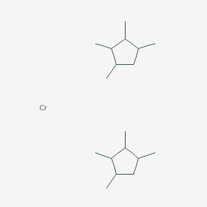 molecular formula C18H36Cr B12511721 Chromium;1,2,3,4-tetramethylcyclopentane 