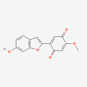 molecular formula C15H10O5 B1251178 Millettilone B 