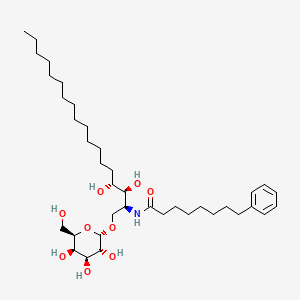 1-O-(alpha-D-galactopyranosyl)-N-(8-phenyloctanoyl)phytosphingosine