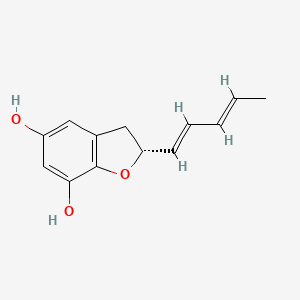 molecular formula C13H14O3 B1251189 Asperfuran 