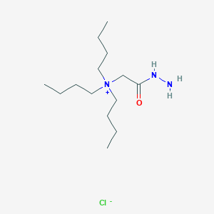 molecular formula C14H32ClN3O B12511947 N,N-Dibutyl-N-(2-hydrazinyl-2-oxoethyl)butan-1-aminium chloride 