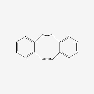 molecular formula C16H12 B12511959 Tricyclo[10.4.0.04,9]hexadeca-1(16),2,4,6,8,10,12,14-octaene 