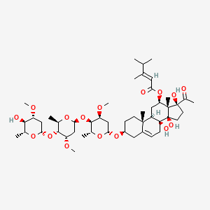 molecular formula C49H78O16 B1251196 Otophylloside B 
