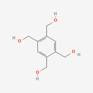molecular formula C10H14O4 B12512092 [2,4,5-Tris(hydroxymethyl)phenyl]methanol 