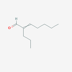 molecular formula C₁₀H₁₈O B125121 2-Propyl-2-heptenal CAS No. 34880-43-8