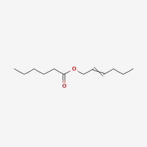 molecular formula C12H22O2 B12512151 Hex-2-EN-1-YL hexanoate 