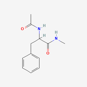 molecular formula C12H16N2O2 B12512302 2-acetamido-N-methyl-3-phenylpropanamide 