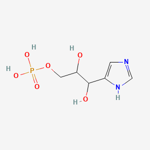 molecular formula C6H11N2O6P B12512375 Imidazole glycerol phosphate CAS No. 27982-01-0