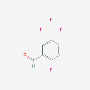 molecular formula C8H4F4O B125124 2-Fluoro-5-(trifluoromethyl)benzaldehyde CAS No. 146137-78-2