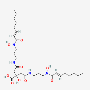 molecular formula C28H48N4O9 B1251241 Acinetoferrin 