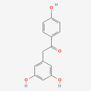 molecular formula C14H12O4 B1251242 Belamphenone 