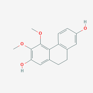 molecular formula C16H16O4 B1251252 Erianthridin 