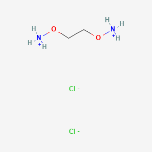 molecular formula C2H10Cl2N2O2 B12512529 [2-(Ammoniooxy)ethoxy]azanium dichloride 