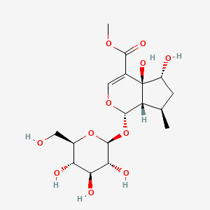 molecular formula C17H26O11 B1251264 5,9-Epi-penstemoside 