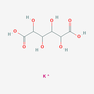 molecular formula C6H10KO8 B12512682 D-saccharate potassium 