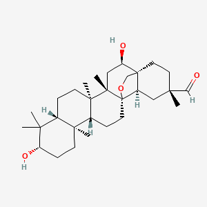 molecular formula C30H48O4 B1251273 Cyclamiretin A CAS No. 5172-34-9