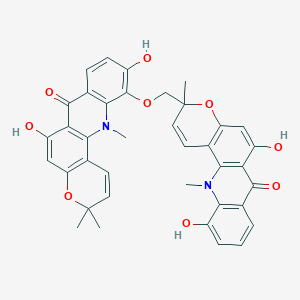 molecular formula C38H32N2O9 B1251284 Glycobismine G CAS No. 740811-81-8