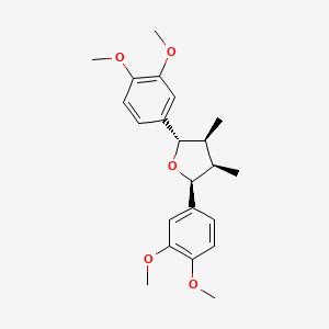 molecular formula C22H28O5 B1251304 Ganschisandrin 