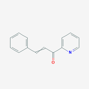 molecular formula C14H11NO B12513082 3-Phenyl-1-(pyridin-2-yl)prop-2-en-1-one 