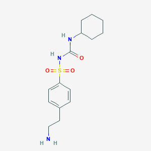 molecular formula C15H23N3O3S B125131 Des(5-methylpyrazinecarbonyl) Glipizide CAS No. 2015-16-9