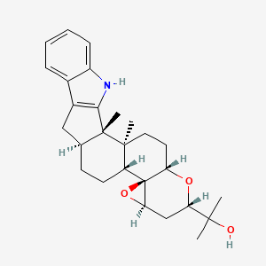 molecular formula C27H35NO3 B1251310 terpendole B 