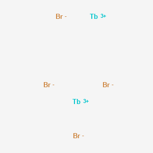 molecular formula Br4Tb2+2 B12513115 Diterbium(3+) tetrabromide 