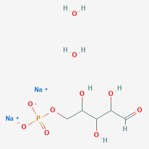 molecular formula C5H13Na2O10P B12513189 Disodium;(2,3,4-trihydroxy-5-oxopentyl) phosphate;dihydrate 
