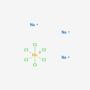 molecular formula Cl6Na3Rh B12513210 Sodiumhexachlororhodate(III) 