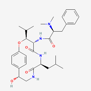 molecular formula C31H44N4O5 B1251326 Sanjoinine G1 
