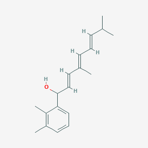 molecular formula C19H26O B1251329 Clathrin B 