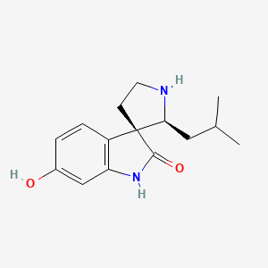 molecular formula C15H20N2O2 B1251340 Elacomine 