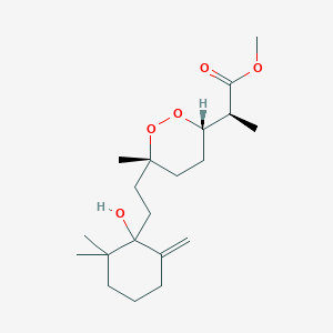 molecular formula C20H34O5 B1251345 aikupikoxide B 