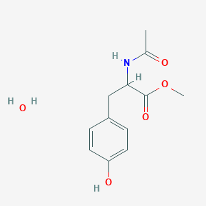 molecular formula C12H17NO5 B12513470 Acetyl-L-tyrosine methyl ester hydrate 