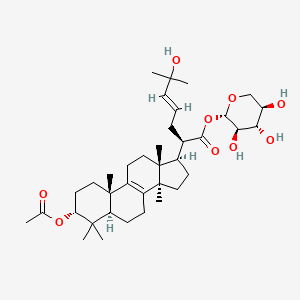 molecular formula C37H58O9 B1251351 Fomitoside E 