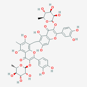 molecular formula C44H42O22 B1251352 Kunzeagin A 