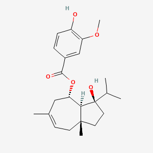 molecular formula C23H32O5 B1251387 Teferin 