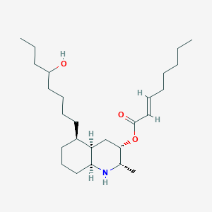 molecular formula C26H47NO3 B1251398 Lepadin F 