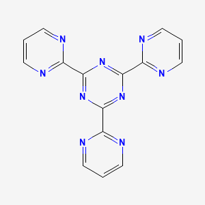 molecular formula C15H9N9 B12514031 2,4,6-Tri(pyrimidin-2-yl)-1,3,5-triazine 