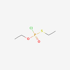 molecular formula C4H10ClO2PS B12514093 Diethylthiophosphoryl chloride CAS No. 3711-51-1