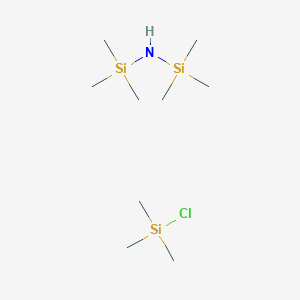 molecular formula C9H28ClNSi3 B12514172 Tms-HT 