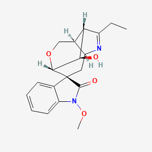 molecular formula C19H22N2O4 B12514173 Humantenidine 