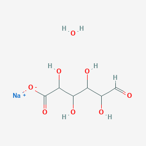 molecular formula C6H11NaO8 B12514177 Sodium d-glucuronate monohydrate 