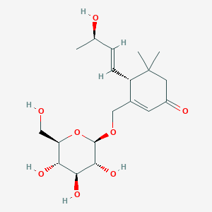 molecular formula C19H30O8 B1251418 Apocynoside I 
