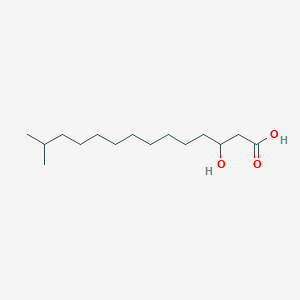 molecular formula C15H30O3 B1251420 3-Hydroxy-13-methyltetradecanoic acid CAS No. 60834-18-6