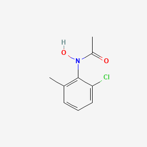molecular formula C9H10ClNO2 B12514245 N-(2-Chloro-6-methylphenyl)-N-hydroxyacetamide CAS No. 682338-32-5
