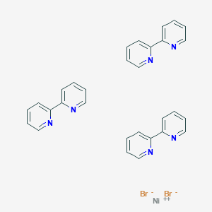 molecular formula C30H24Br2N6Ni B12514346 Trisbipyridylnickel dibromide 
