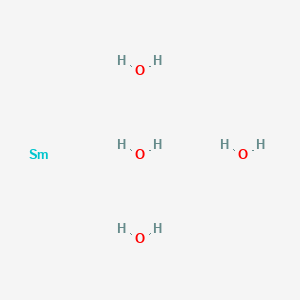 molecular formula H8O4Sm B12514405 Tetrahydrate samarium 