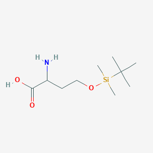 molecular formula C10H23NO3Si B12514424 O-(tert-Butyldimethylsilyl)-L-homoserine 