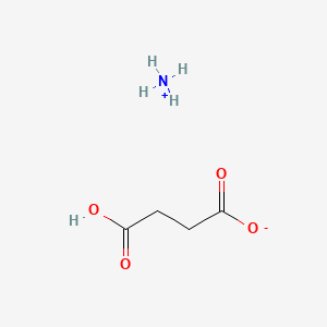 molecular formula C4H9NO4 B12514440 Ammonium3-carboxypropanoate CAS No. 38457-08-8