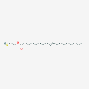 molecular formula C20H38O2S B12514466 2-Sulfanylethyl octadec-9-enoate 